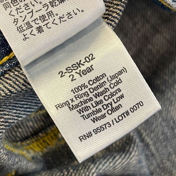 Paper Denim & Cloth Blue Denim Mini Skirt 30 Medium 10 Anthropologie Brand - Picture 6 of 8